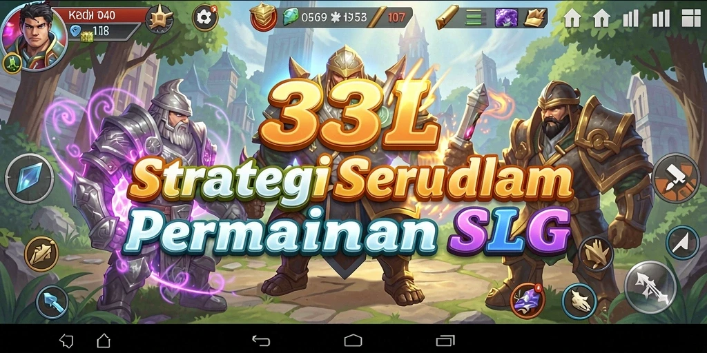 Tampilan gameplay seru dalam game SLG 33L.