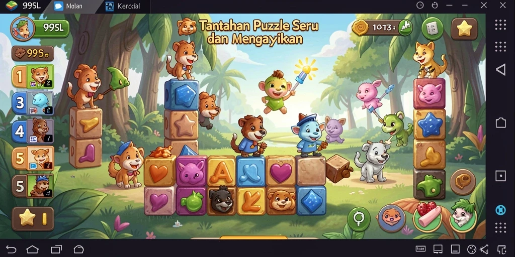 Gameplay seru dan menantang dari 99SL yang mengasyikkan.