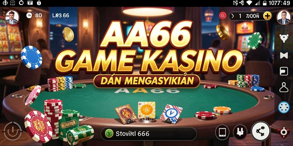 Gameplay AA666 yang seru dan menantang di Kasino.