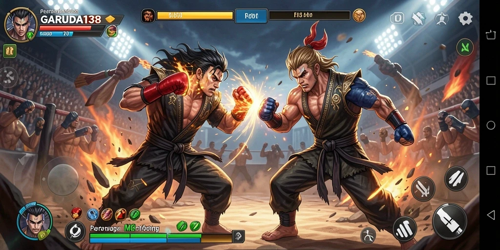 Gameplay GARUDA138 menampilkan pertarungan seru dengan grafis menakjubkan.