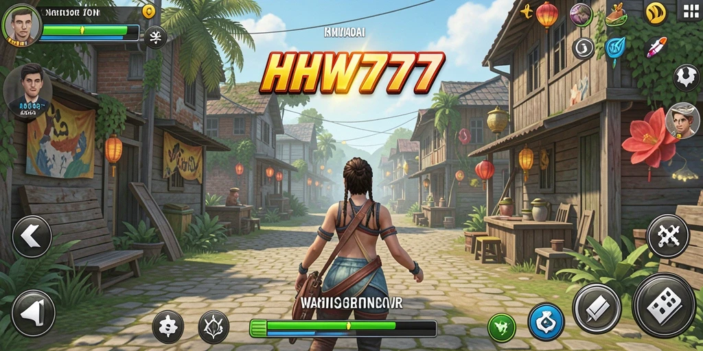 Tampilan gameplay HW777 yang menarik dengan elemen simulasi interaktif.