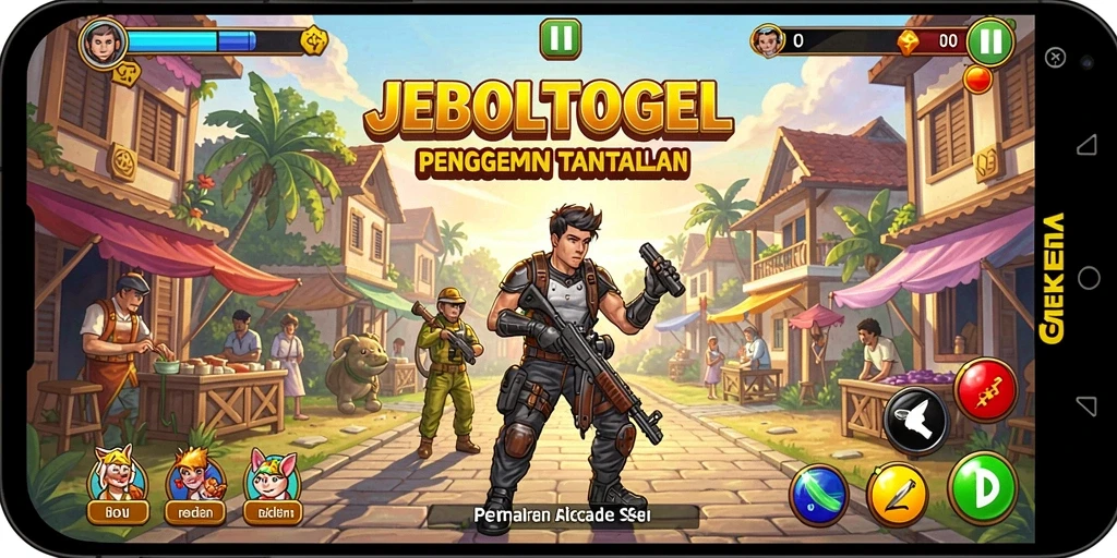 Tampilan gameplay yang penuh aksi di JEBOLTOGEL.