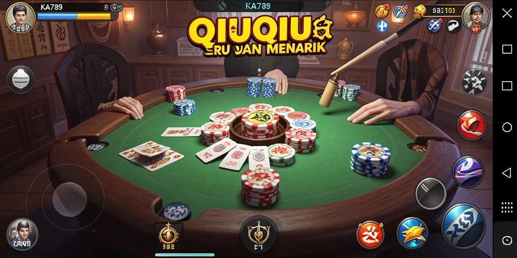 Tampilan gameplay QiuQiu yang menarik di KA789.