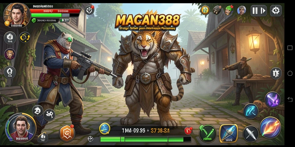 Gameplay strategis <strong>MACAN388</strong> yang seru dan menantang.