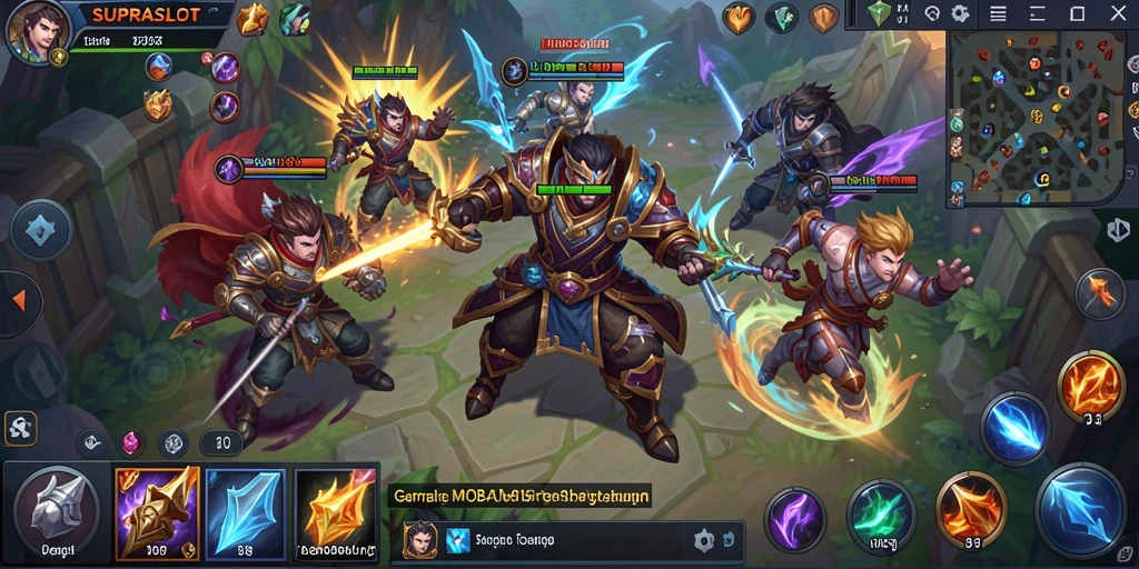 Tampilan menarik dari gameplay SUPRASLOT yang penuh aksi.