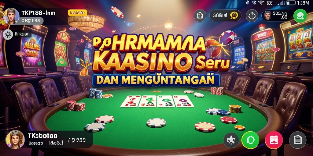 Tampilan gameplay menarik dari TKP188 dalam permainan Kasino.