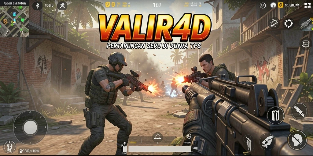 Tampilan luar biasa dari gameplay seru VALIR4D