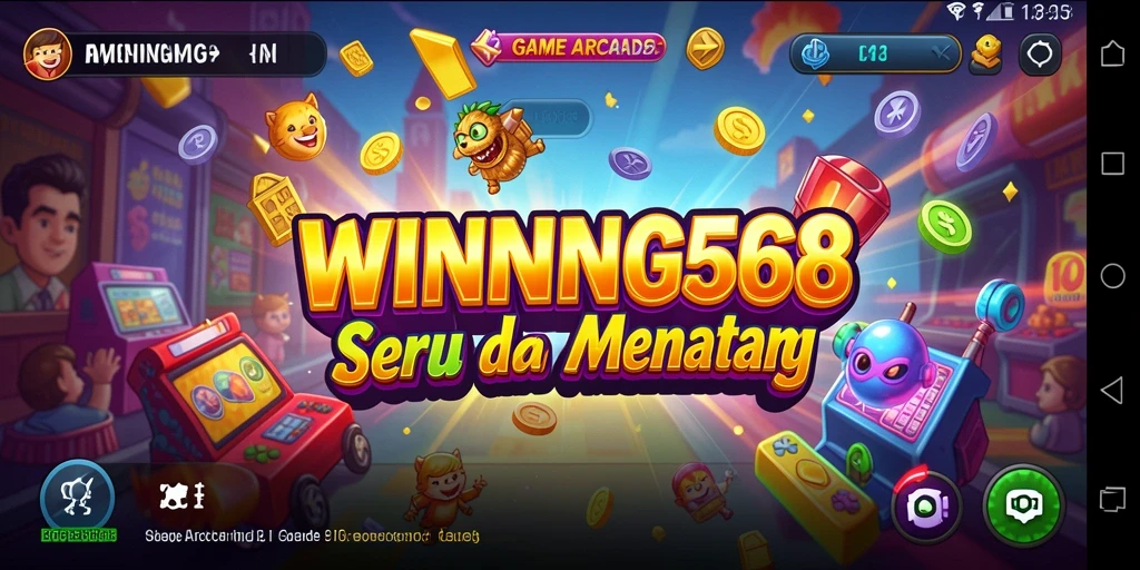 Tampilan gameplay seru dari WINNING568 dalam aksi Arcade.